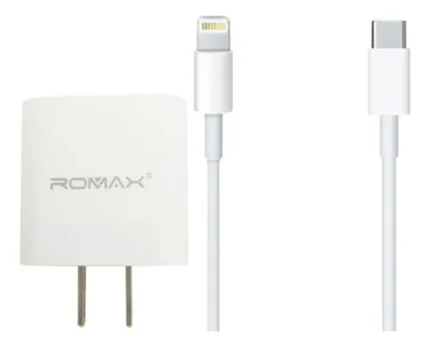CARGADOR PARA IPHONE ROMAX